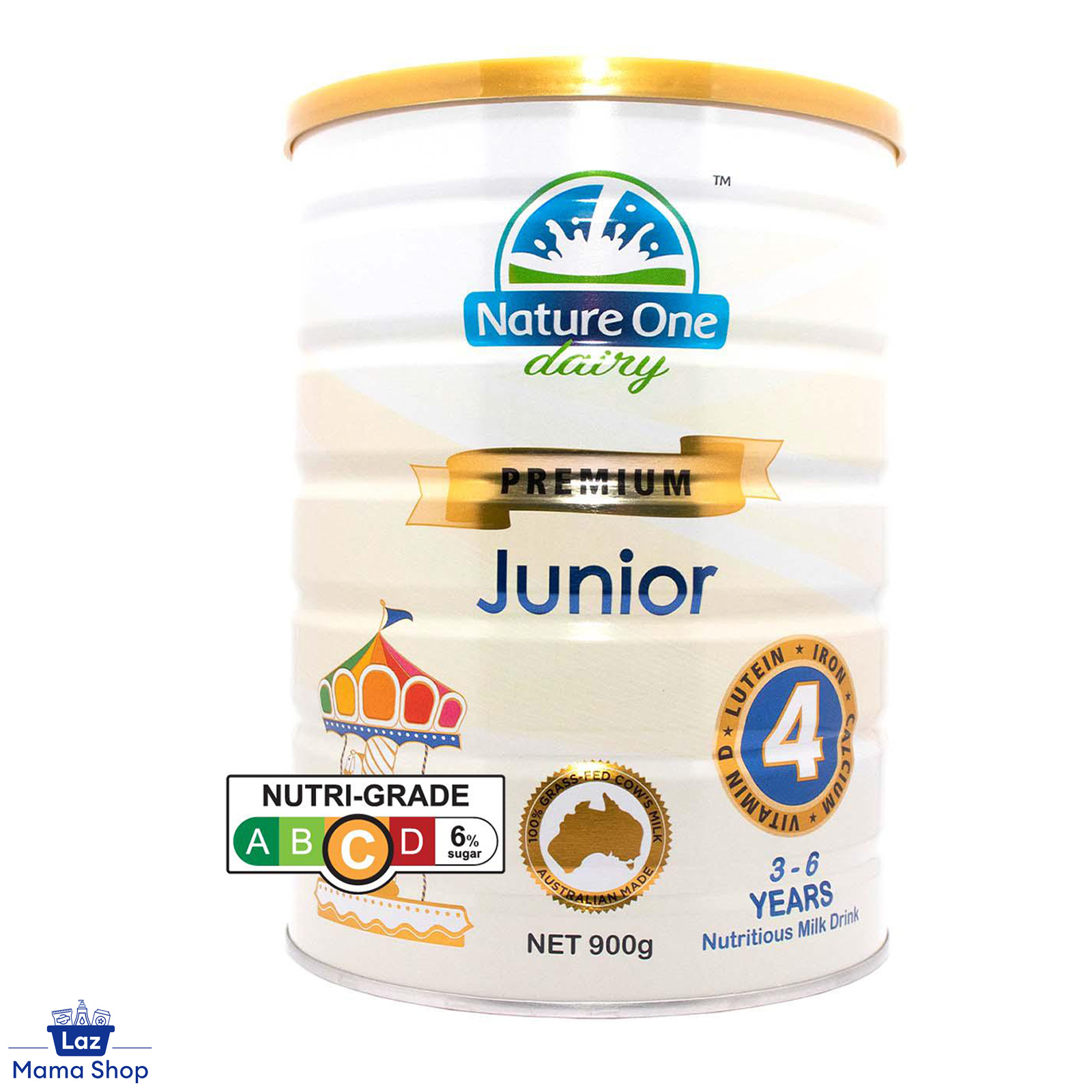 Nature One Dairy ® Premium Junior Nutritious Milk Drink Step 4 900g Baby Formula (Laz Mama Shop)