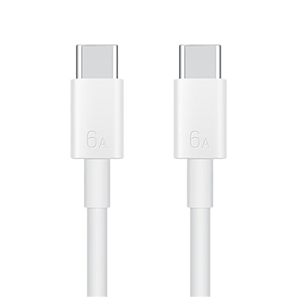 Huawei 6A Data Cable USB Type-C to USB Type-C (White) 1m